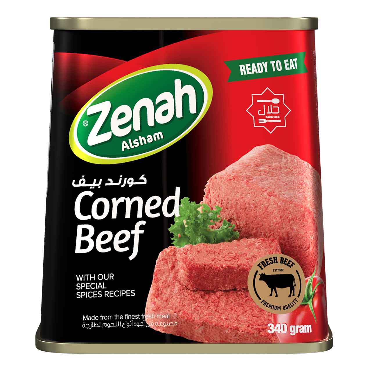 زكورند-بيف-زينة-340-جرام.jpg Zenah Corned Beef — 340g - Image 1